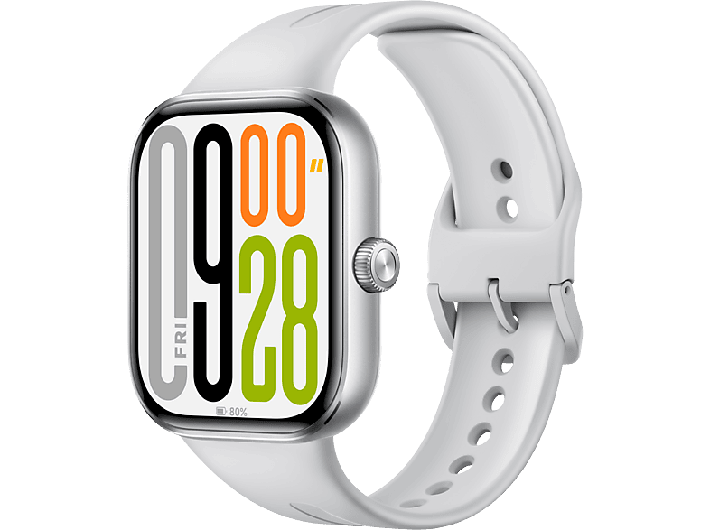 REACONDICIONADO Seminuevo Bueno Smartwatch - Xiaomi Redmi Watch 5, Bluetooth, Batería hasta 24 días, Multideporte, Silver