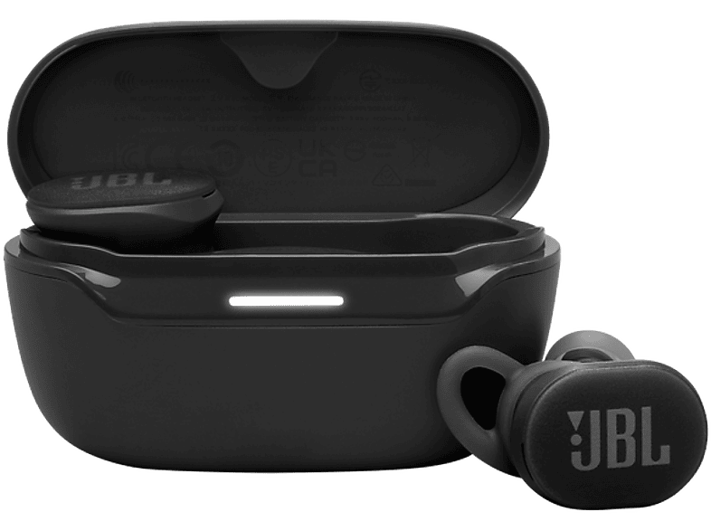 REACONDICIONADO Seminuevo Bueno Auriculares deportivos - JBL Endurance Race 2, Intraurales, Bluetooth, Cancelación de Ruido, 48h Autonomía, Negro