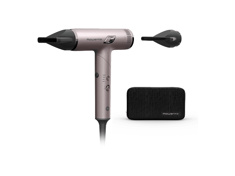 REACONDICIONADO Seminuevo Bueno Secador - Rowenta Nano HY8530, Tecnología iónica, Velocidad de aire 266km/h, 310g, Plegable, 1700W, 3Temperaturas