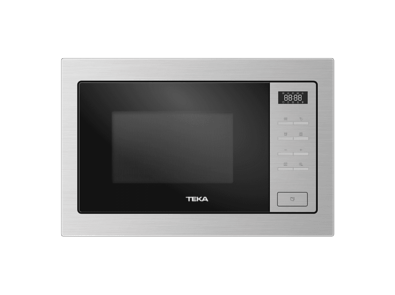 REACONDICIONADO Seminuevo Muy bueno Microondas con grill integrable - Teka MSEG 825 FI SS, 900W, 5 Niveles potencia, 23.6 l, 3 funciones cocinado