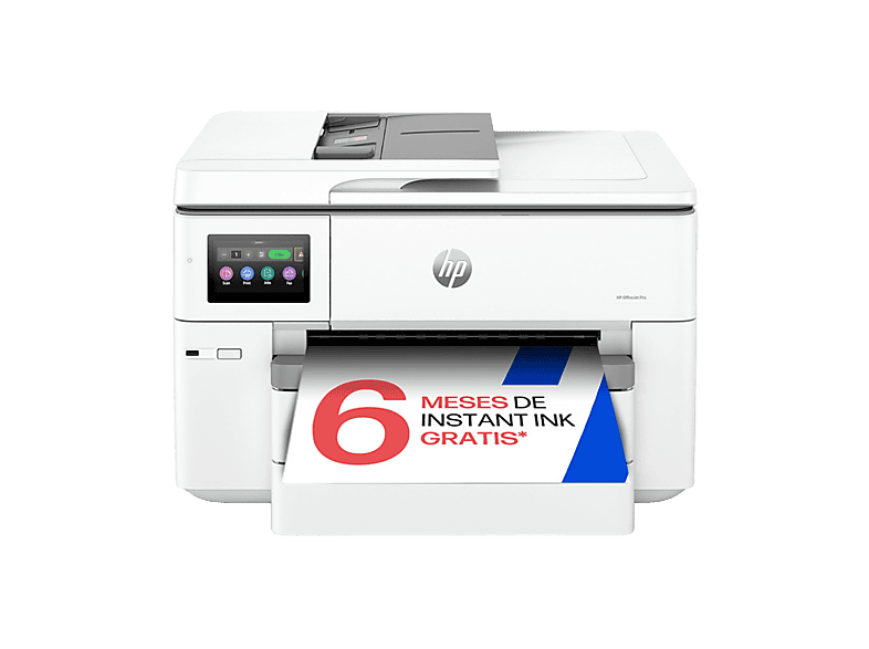 REACONDICIONADO Seminuevo Bueno Impresora multifunción tinta - HP OfficeJet Pro 9730e, Tinta, Wi-Fi, Bluetooth Smart, Hasta 500 hojas, FormatoA3, Gris