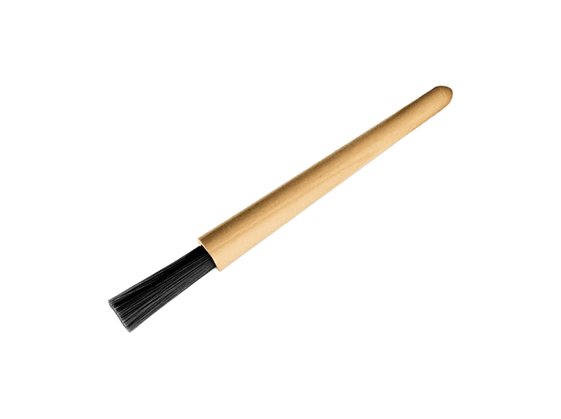 Accesorio cafetera - Cecotec Baristeo Brush, Cepillo de limpieza para café, Mango madera, Mantenimiento molinillos y cafeteras espresso, Marrón